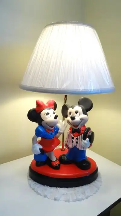 MICKEY and MINNIE MOUSE LAMP NOS, View more
