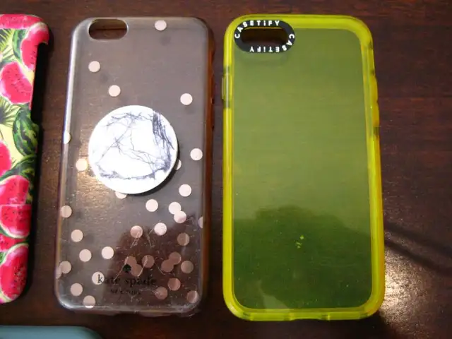Four iPhone 6 & 7 Phone Cases & One iPhone 8 Plus Case $8.00 /$3 in Cell Phone Accessories in Kitchener / Waterloo - Image 11