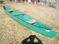 Coleman 17 foot canoe with 2 paddles and jackets