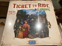 SEALED! Ticket to Ride Europe 15th anniversary special edition
