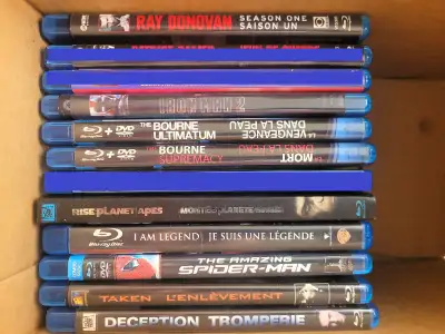 Please note - prices are firm All movies watched once and in excellent condition (except where noted...