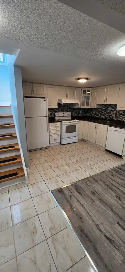 2 Bedroom legal basement in Whitby for 1500