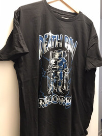 Brand new Death row Hip Hop Records T shirts