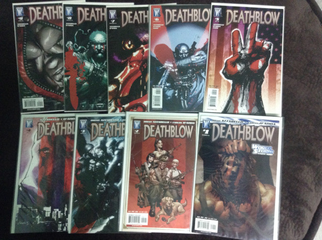 Deathblow comics complete 1st + 2nd series dans Bandes dessinées  à Ouest de l’Île - Image 2