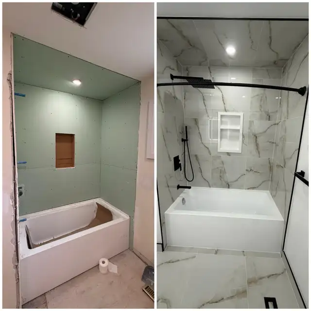 Bathroom Renovations | Basement Finishing | Flooring | Painting in Renovations, General Contracting & Handyman in Mississauga / Peel Region - Image 3