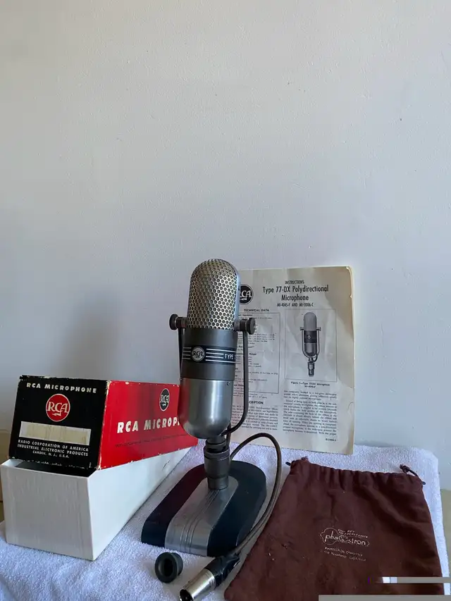 RCA 77dx vintage ribbon microphone in Pro Audio & Recording Equipment in City of Montréal - Image 3