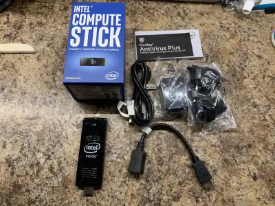 Intel Compute Stick with power supply, View more