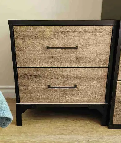 Dresser and nightstand, View more