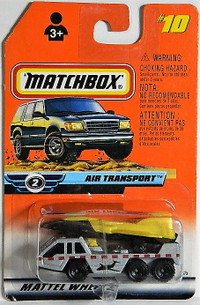 Matchbox 1/64 Air Transport Vehicle Diecast