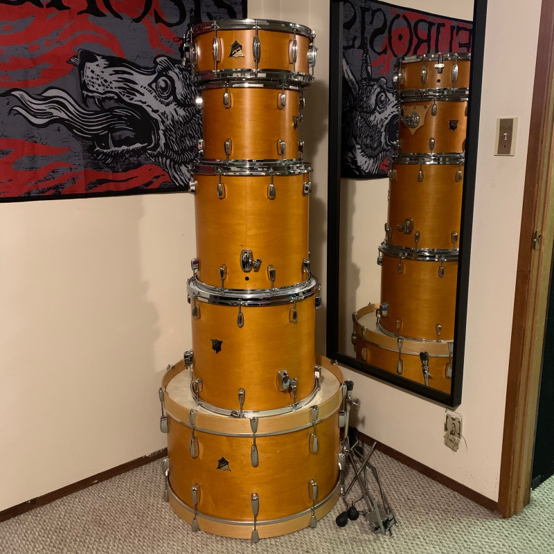 Epek Drums Bonham Sized Maple ReRing Drum Set (26" 18" 16" 13") Drums