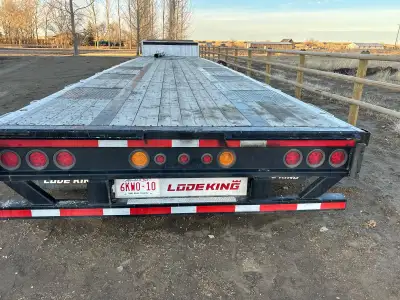 2022 Step deck trailer for sale Low mileage and only used for light haul 53 foot aluminum trailer wi...