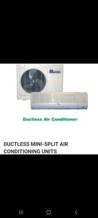 TOSHIBA COMPRESSOR AIR CONDITIONING MINI-SPLIT DUCTLESS  NEW