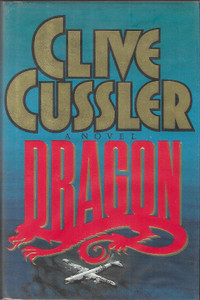 DRAGON (A Dirk Pitt Novel) CLIVE CUSSLER - 1990 Hcv DJ 1st VG+