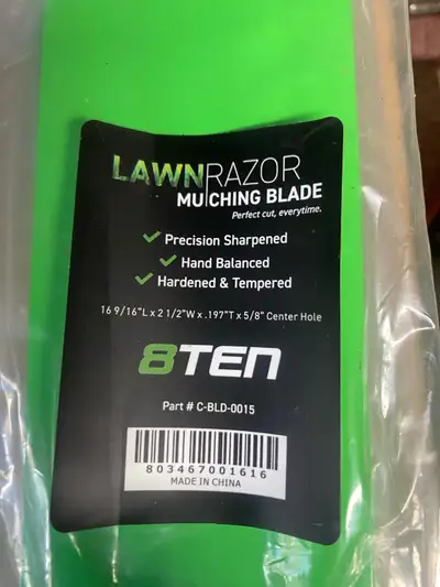 8ten Mulching mower blades, View more