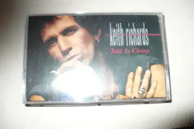 keith richards talk is cheap cassette, View more