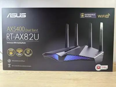 ASUS RT-AX82U AX5400 Wi-Fi 6 Router, View more
