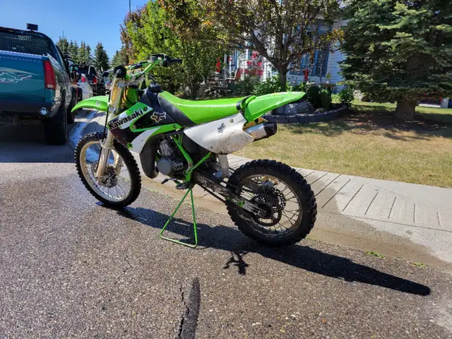 Kawasaki Motocross Dirt Bike for Sale (100cc). in Dirt Bikes & Motocross in Calgary - Image 4