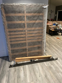 Box spring (double) with metal frame
