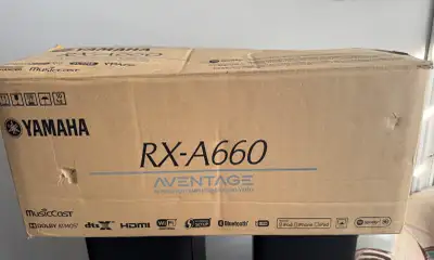Yamaha Aventage RX-A660 AV Receiver - Brand new open box, View more
