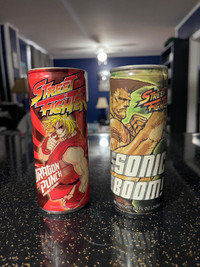 Street Fighter Energy Drinks For Sale 