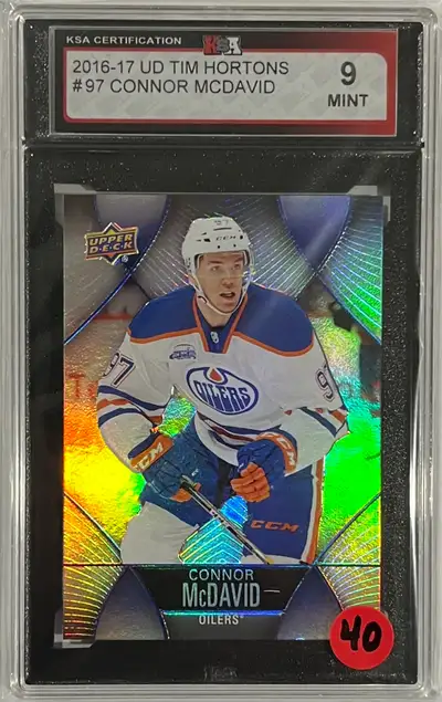 ksa graded cards 2019-20 Upper Deck Canvas Igor Shesterkin Rookie Card 10 FLIP Collectibles Shop Sidney Crosby 2006-07 Artifacts Silver