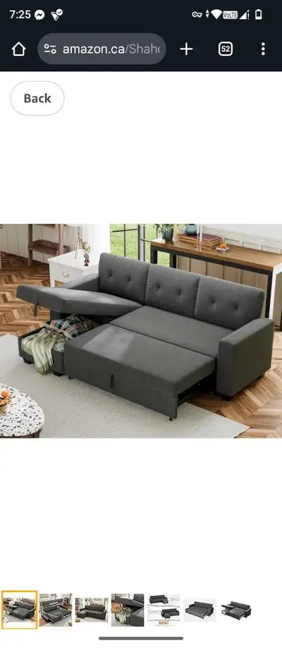 Grey Sofa Bed, View more
