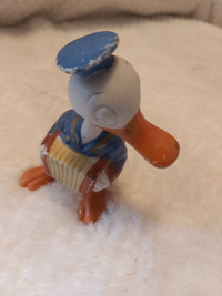 Rare Vintage 1930's Bisque Donald Duck Playing an Accordion!