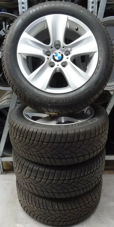Used original rim and tire set for X5, 5 series, potentially will fit other BMWs as well - please ch...