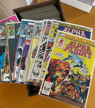 Marvel Alpha Flight comics full run, View more