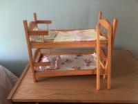 Doll bunk beds