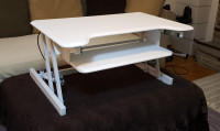 Standing Desk Converter - White - New
