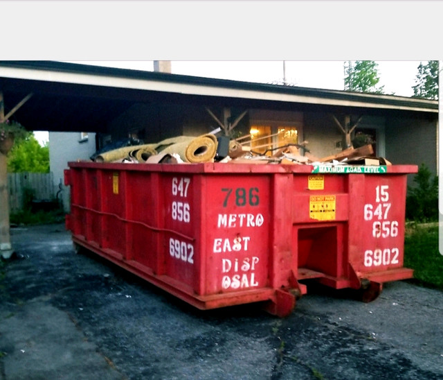 BIN RENTALS - FLAT RATE, junk removal, renovations, garbage!! in Other in Oshawa / Durham Region - Image 2