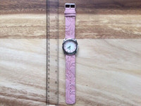 Pink wrist watch