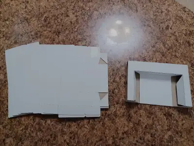 SNES repro white cardboard inserts, View more