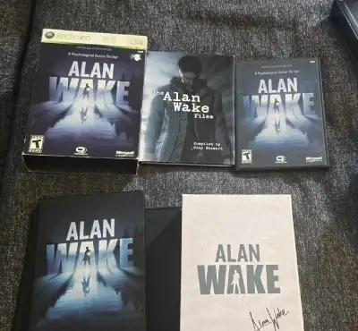 Alan Wake Limited Collector's Edition Xbox 360, View more