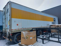 Remorque Entreposage Dry Box Trailer Van 48 53 ft Storage