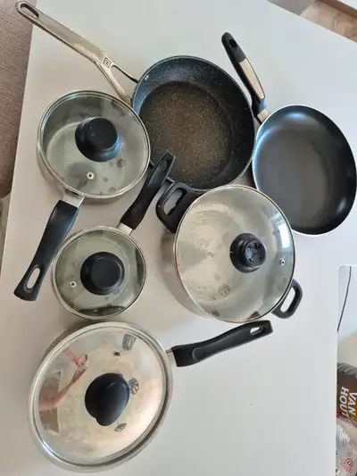 ensemble 10 pc casseroles / poêle, View more
