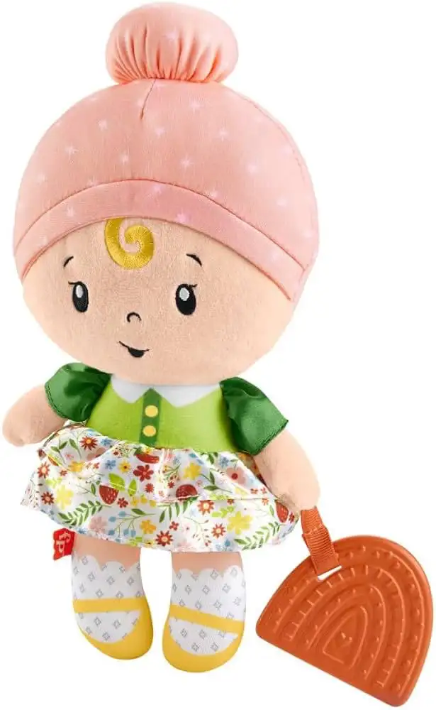 Fisher price kids teething doll toy jouet sensoriel enfants  in Toys in City of Montréal - Image 2