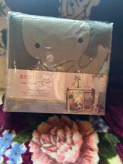 3 piece crib bedding, View more