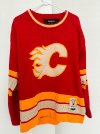 Vintage Calgary Flames Sweater - Men’s S/M