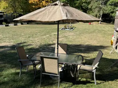 6 Piece Outdoor Table and Chairs, View more