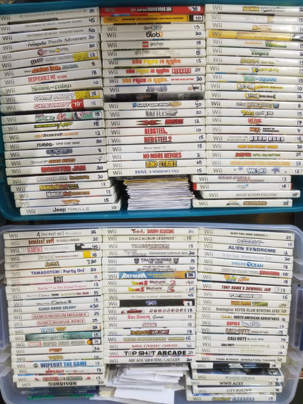Nintendo Wii games for sale individually (Updated Apr 23/24) in Nintendo Wii in Markham / York Region