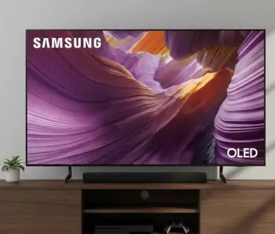 Samsung 65" OLED 4K Smart TV (S85F) - 120Hz - New, View more