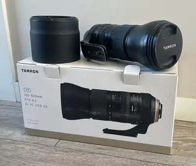 Tamron 150-600mm G2 lens (Nikon), View more