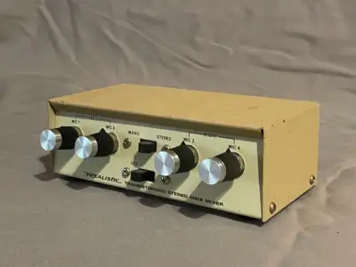 Realistic Microphone mixer, View more