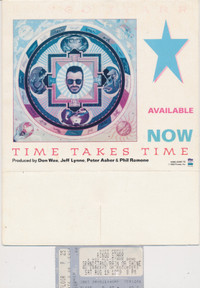 Ringo Starr-Time Takes Time- Private Music  Display 1992+Stub-89