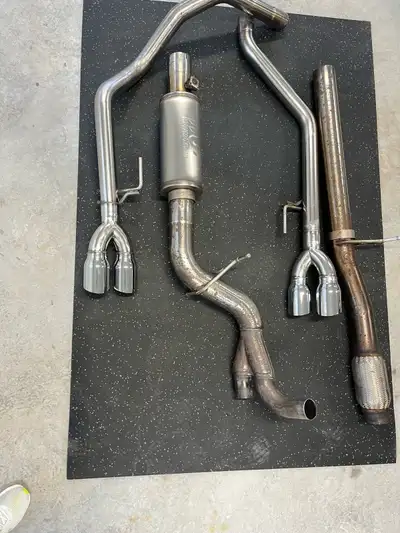 Mega flow exhaust. Like new, off 2023 GMC Sierra AT4 6.2 engine. Very low Kms, sold truck and no lon...