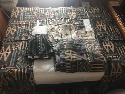 12 PIECE QUEEN COMFORTER SET WITH LOTS OF EXTRA’S, View more