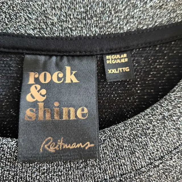NEW Reitmans Rock & Shine Women's T-Shirt sz XXL in Women's - Tops & Outerwear in Winnipeg - Image 4