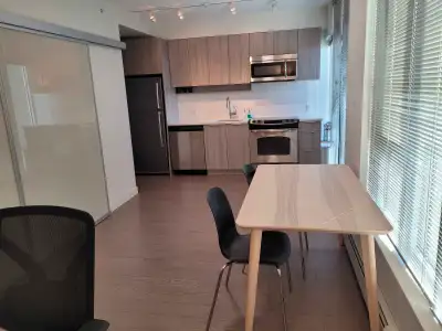 1 bedroom, 1 bath condo near Surrey Central for rent, July 1